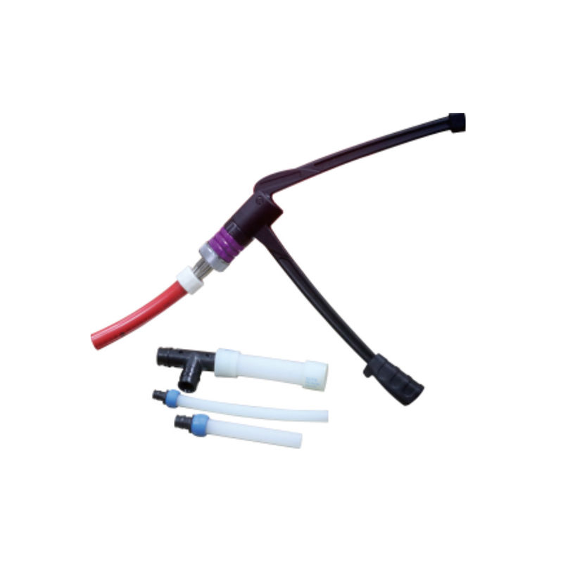 DL-1232-8-3 Herramienta de expansión de tubería manual patentada con cabezal giratorio / mango curvo