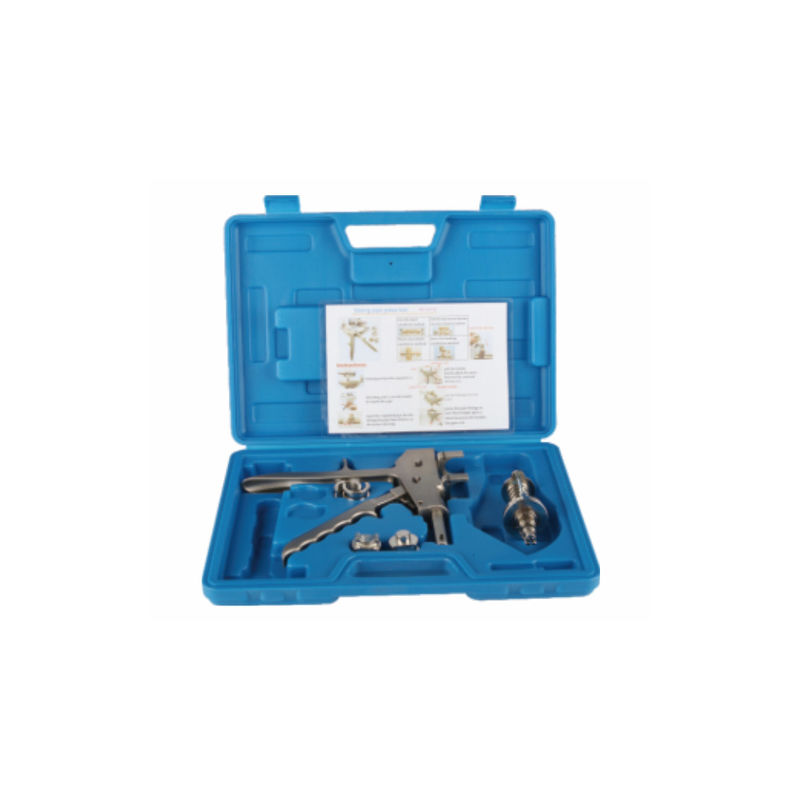 Herramienta de prensa de tubería manual DL-1225-3 16mm-25mm 0.6kg para serie S5 / instalación de tuberías de dientes redondos