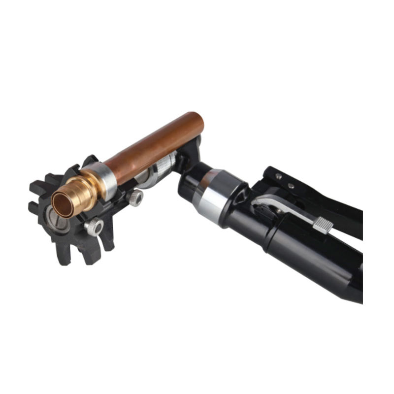 Herramienta de compresión de cobre hidráulica DL-1232-3-F 9mm-25mm para tubería de aire acondicionado