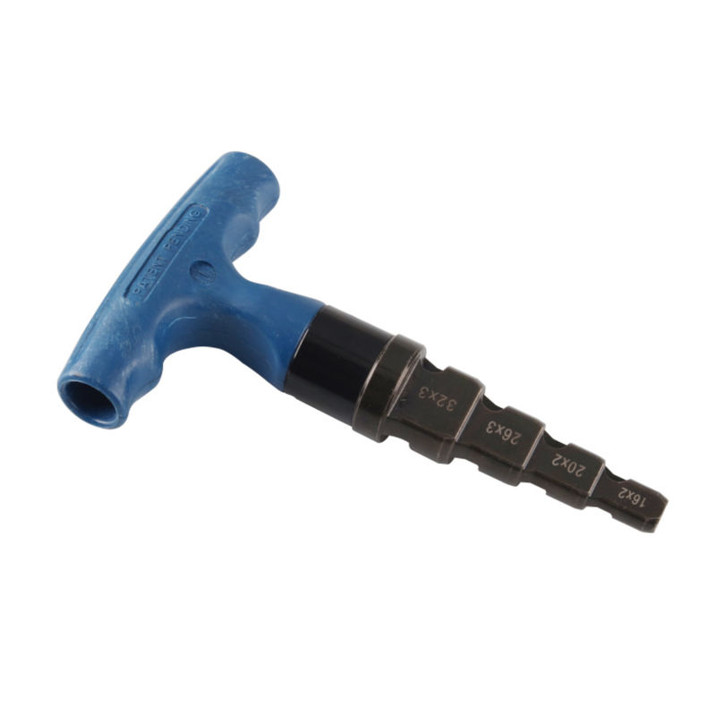 Herramienta de desbarbado de tuberías de acero 4 en 1 Chaflán DL-1232-15 Patente de modelo de utilidad