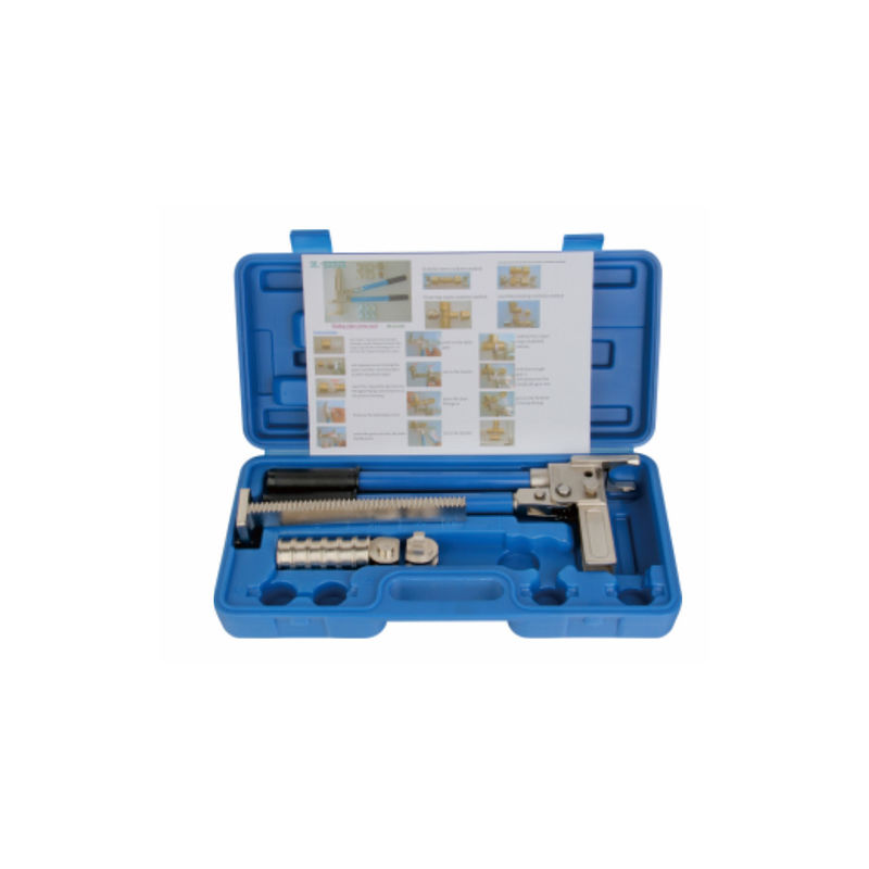 DL-1232-X Herramienta de prensa de tubería manual azul 1,5 kg Serie S5 Herramienta de conexión de deslizamiento de tubería