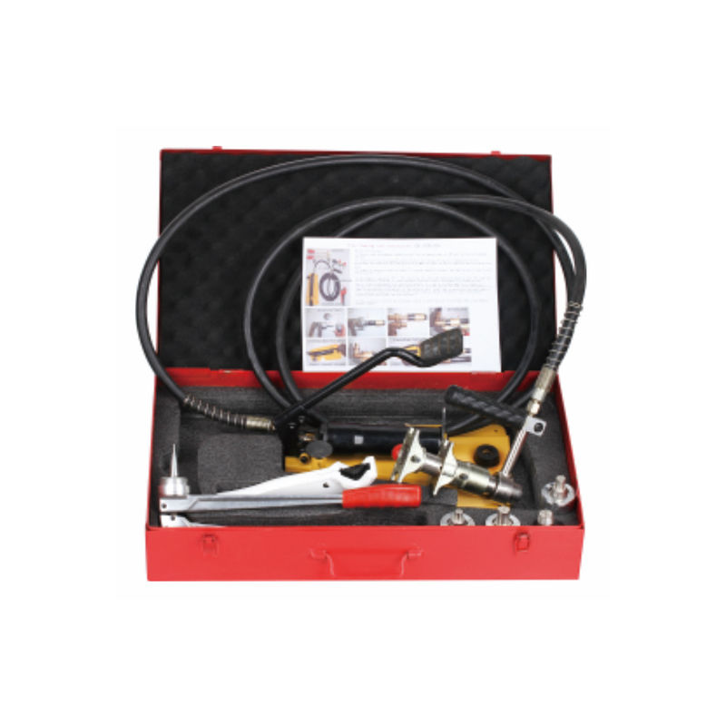 Herramienta de presión hidráulica con pedal DL-1232-5 que se desliza para conectar las herramientas de instalación de tuberías