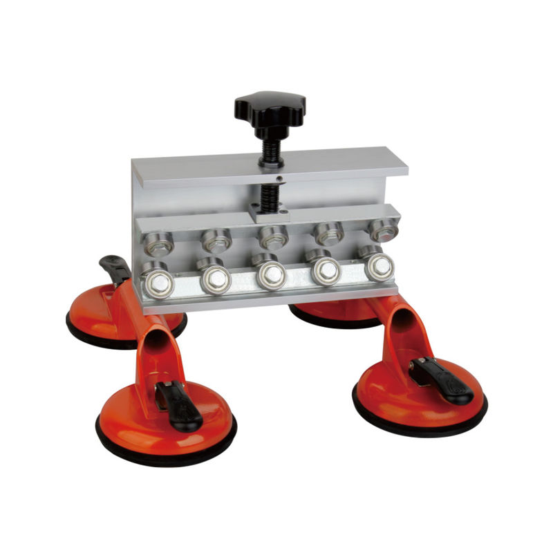 Herramienta de enderezamiento de tubos multicapa de 5 rodillos DL-1232-9-B Enderezador de tubos de metal manual