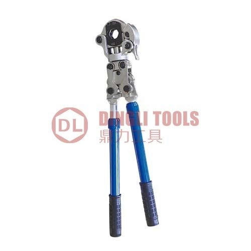 DL-1432-A que sondea la herramienta apropiada manual de la encrespadura de Pex de la herramienta que prensa con el molde de V/de H