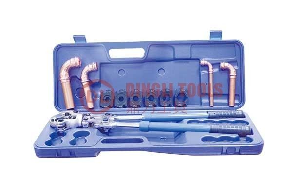 DL-1432-A que sondea la herramienta apropiada manual de la encrespadura de Pex de la herramienta que prensa con el molde de V/de H